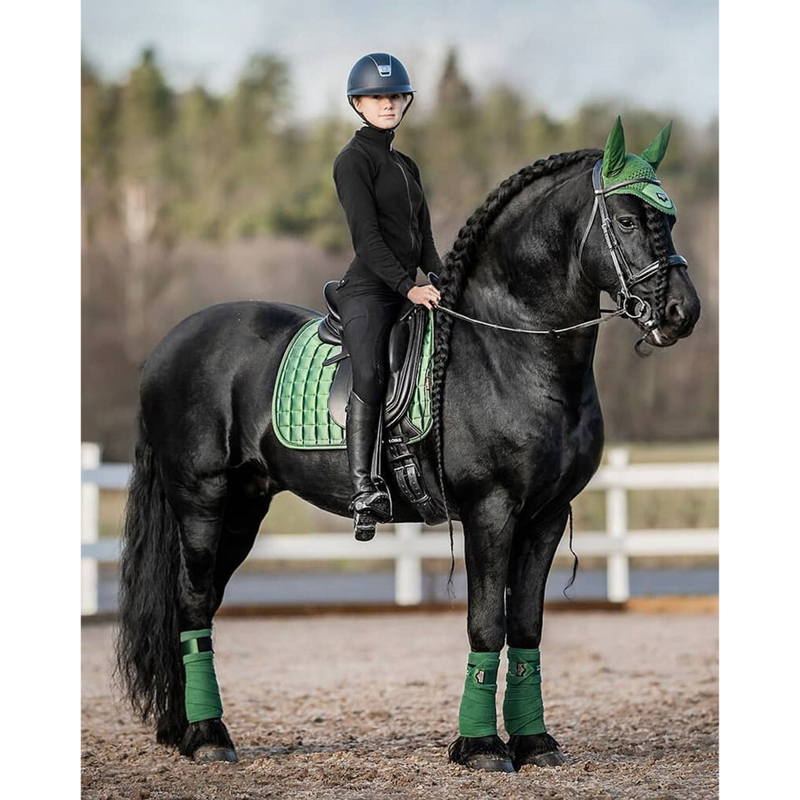 LeMieux Loire Polo Bandages - Hunter Green-1